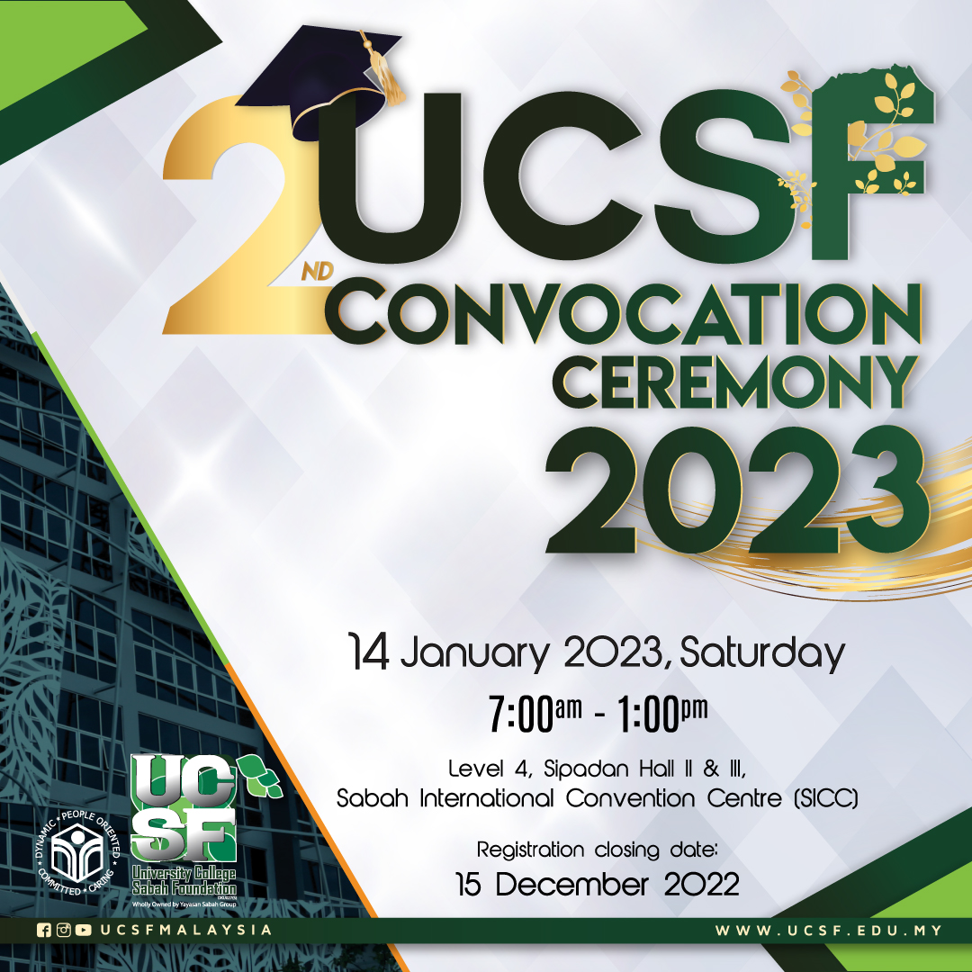 Pre-Convocation 2022 - University College Sabah Foundation