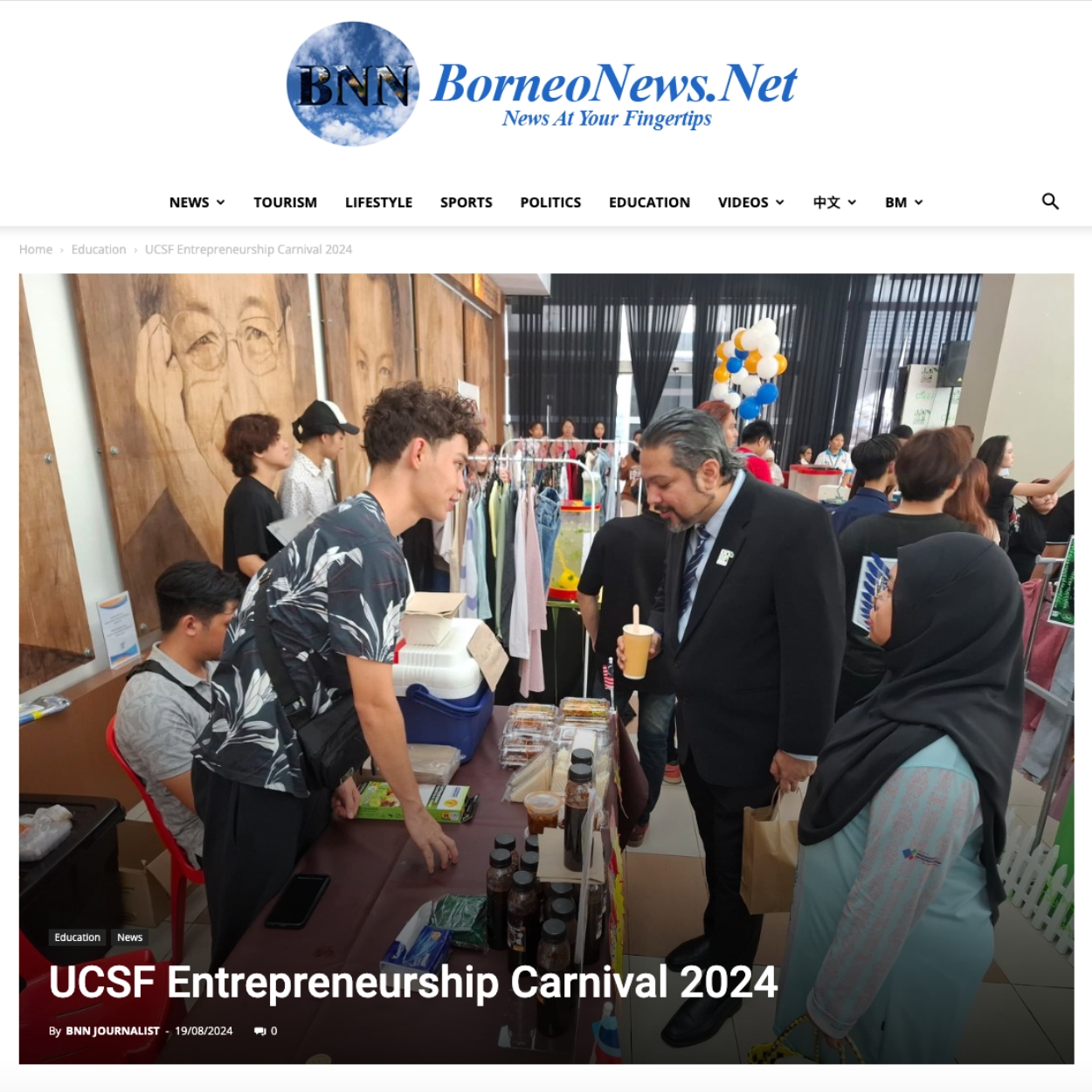 BorneoNews.Net - UCSF Entrepreneurship Carnival 2024