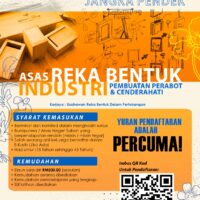 Kursus Jangka Pendek - Asas Reka bentuk Industri